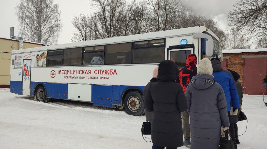 Кузнечане приняли участие в донорской акции