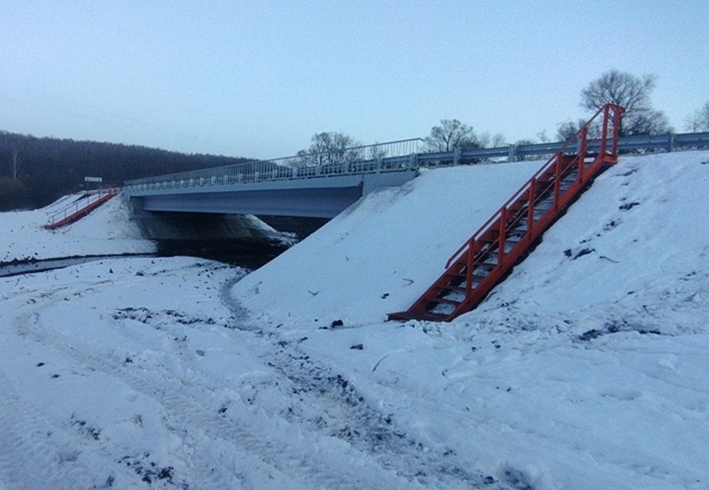 В Пензенской области капитально отремонтировали мост через реку Ишимку