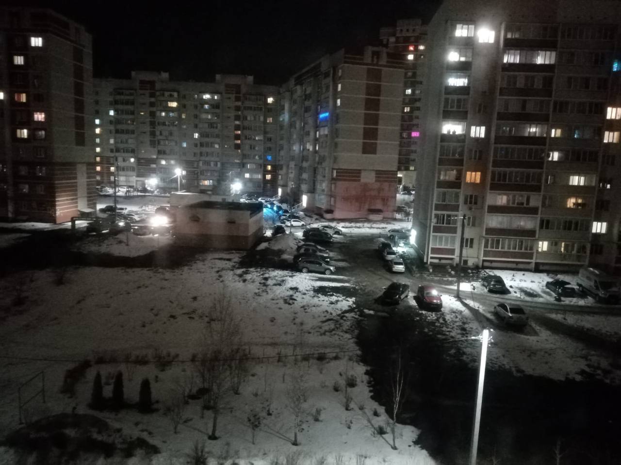 В Пензе на улице Ладожской восстановили освещение