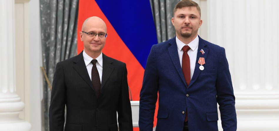 Врач Никольской больницы удостоен медали «Луки Крымского»