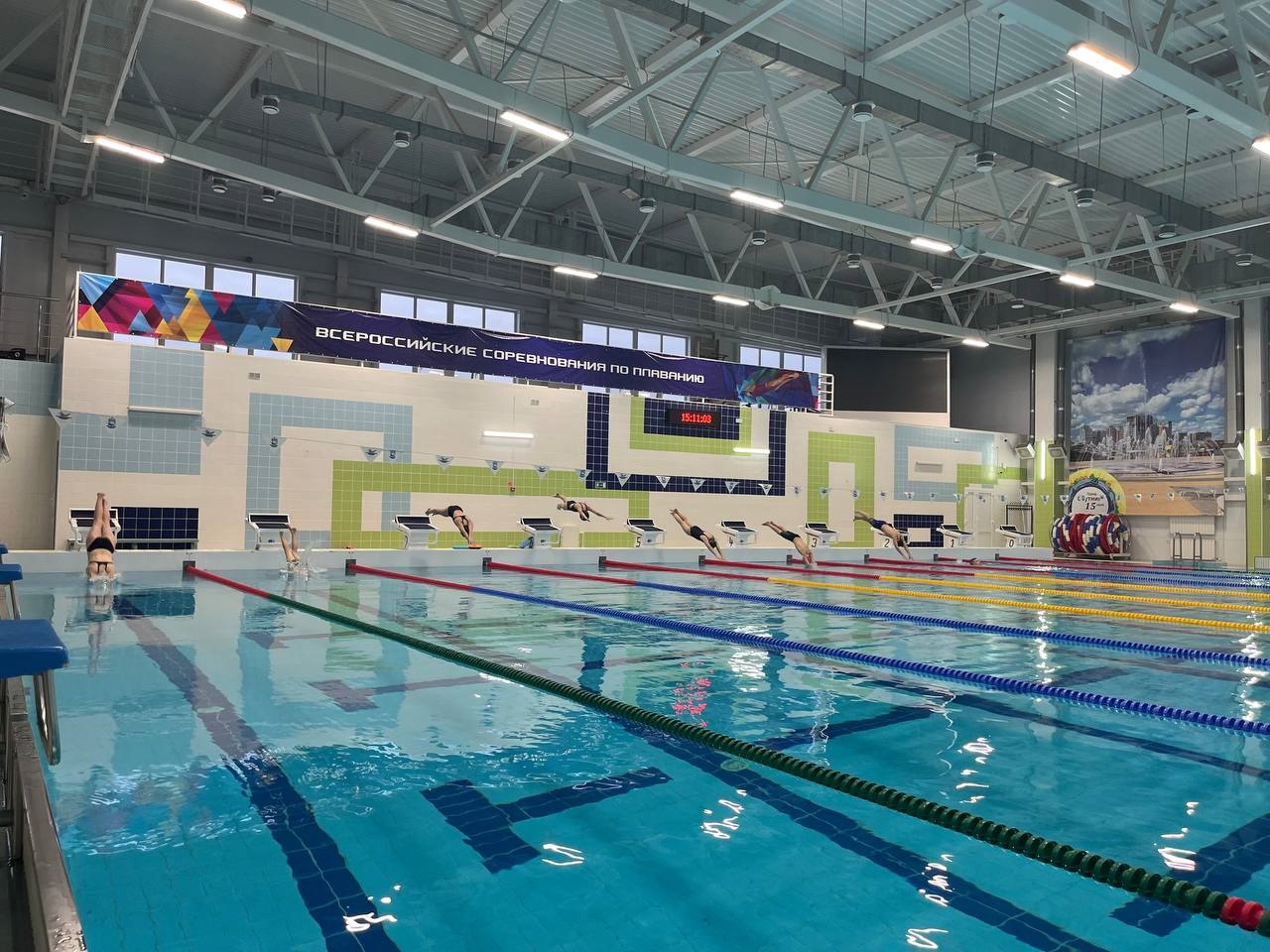 В Пензе ФОК «Дельфин» получил новые стартовые тумбы и борта бассейна