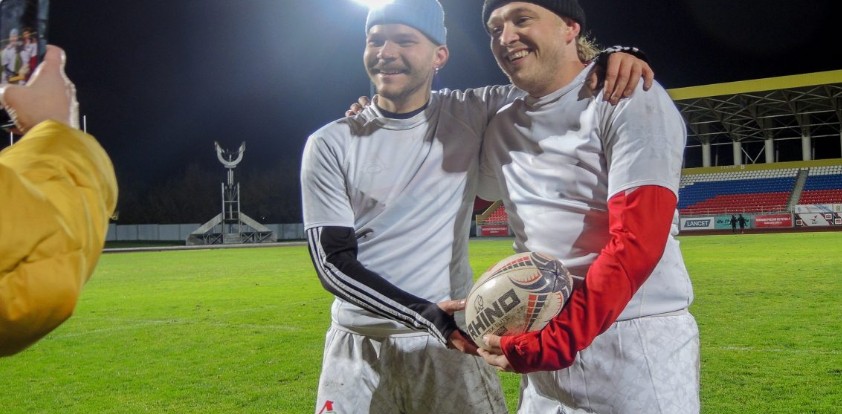 Пензенские регбисты приняли участие в съемках популярной программы