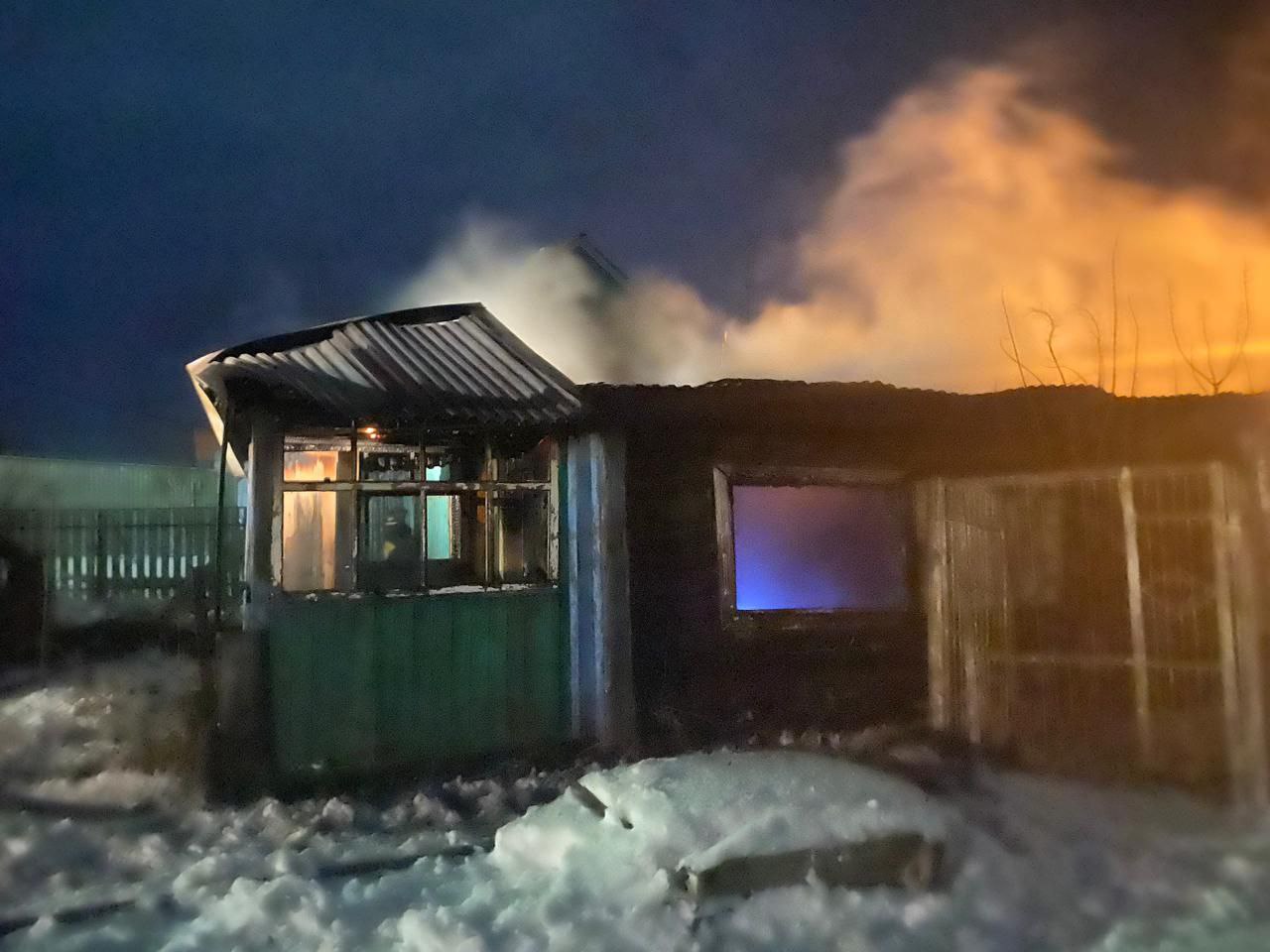 Названа предварительная причина смертельного пожара в Каменке