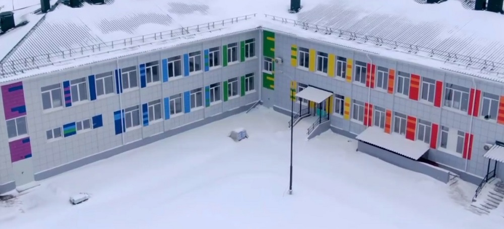 В Лунинском районе завершилось строительство школы в Большом Вьясе