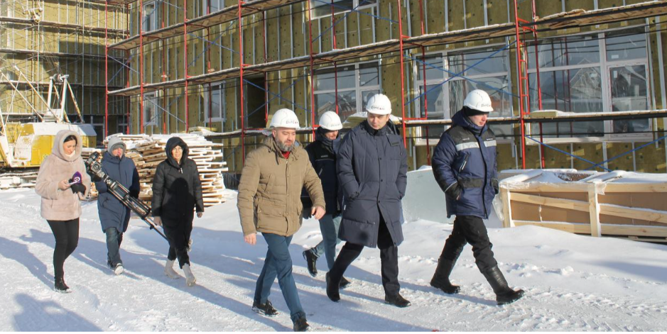 Стало известно, как продвигается строительство школы в Бессоновке