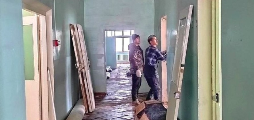 В Мокшанском районе приступили к капремонту больницы