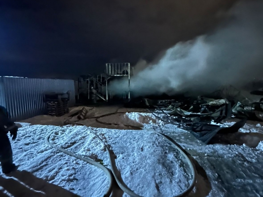 В Пензе прокуроры проведут проверку после пожара на стройплощадке