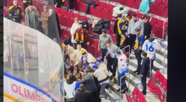 Болельщики пензенского «Дизеля» устроили массовую драку после матча в Самаре