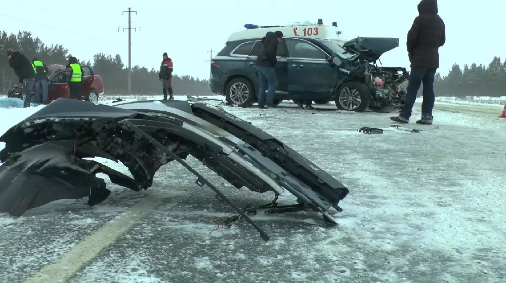 Опубликованы жуткие кадры с места автокатастрофы в Пензенском районе