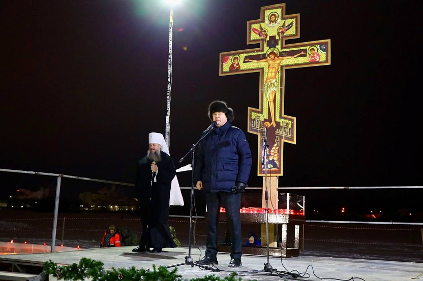 Вадим Супиков организовал празднование Крещения на ГПЗ