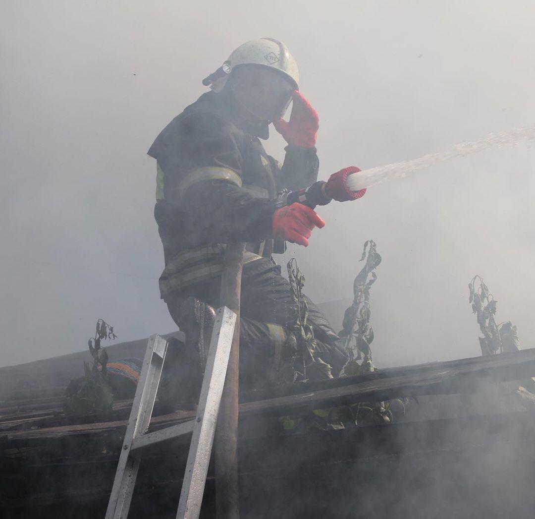 В Городищенком районе в горящем доме погиб мужчина