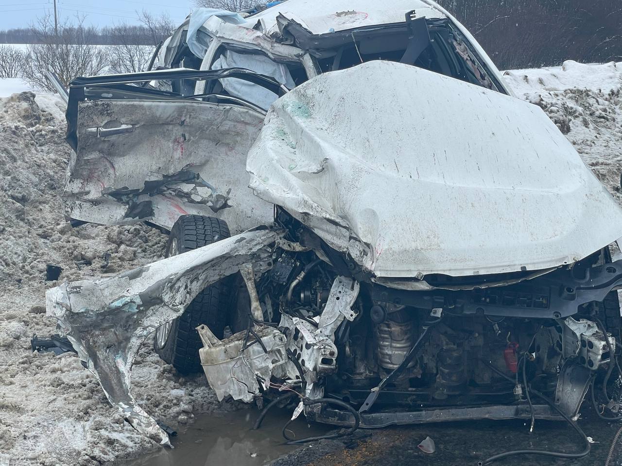 В ГИБДД рассказали подробности жуткой смертельной аварии на М5 в Нижнеломовском районе