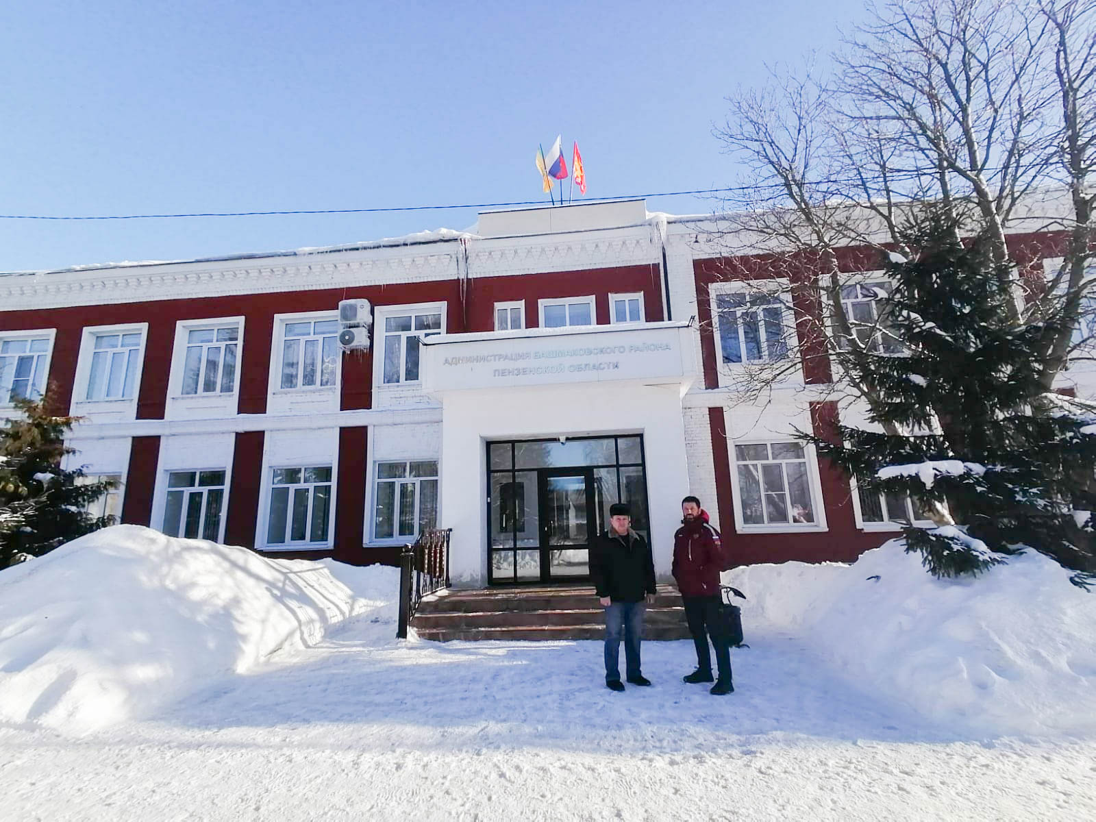 В Башмаковском районе проверили качество зимнего благоустройства