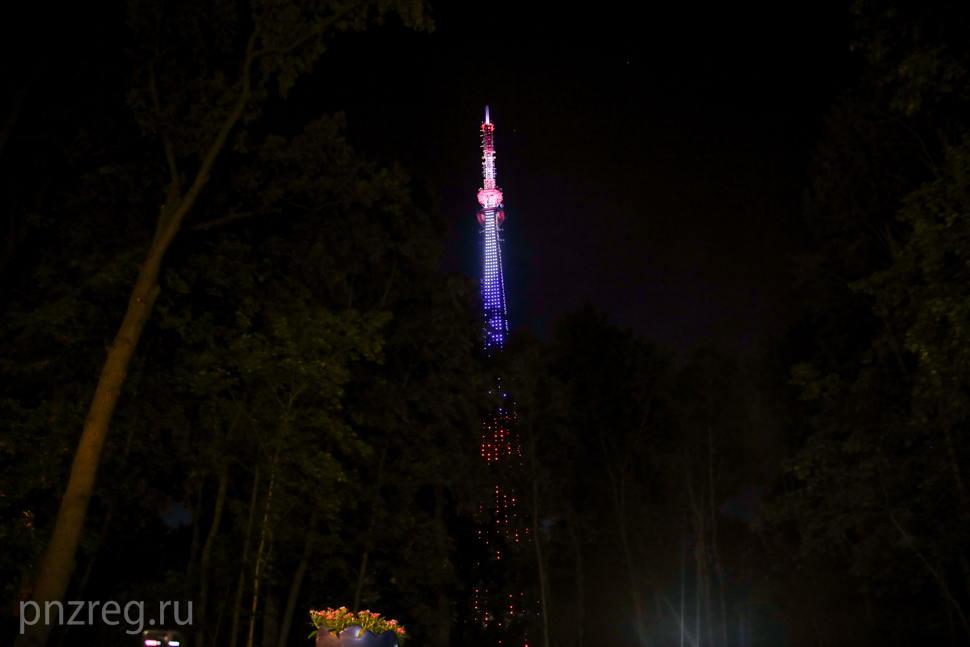 23 февраля в Пензе телебашню окрасят в российский триколор