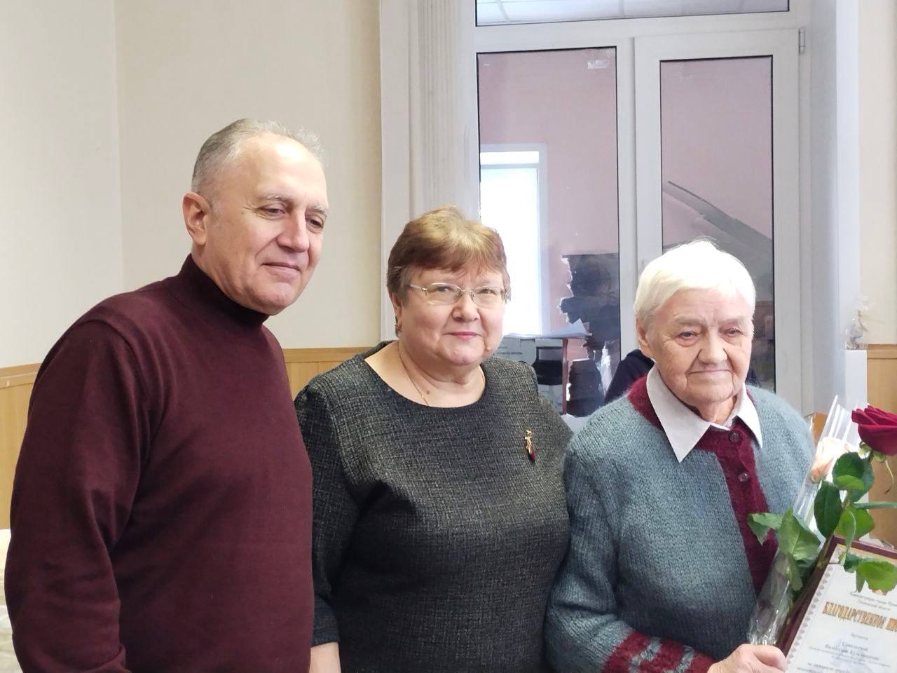 Сергей Златогорский поздравил с 80-летним юбилеем волонтера-сушиста