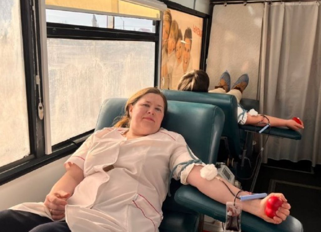 Благодаря акции в Городищенском районе доноры сдали более 20 литров крови