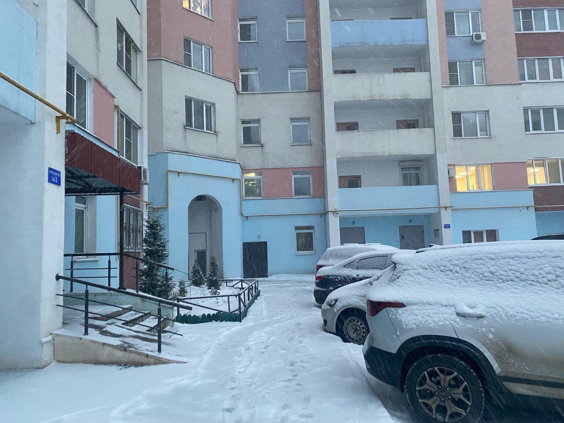 В Пензе из-за циклона Ольга случилась масса аварий