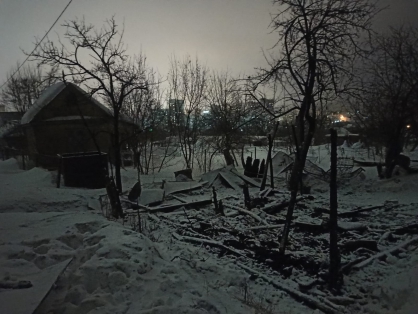 В Пензенском районе устанавливают причину смерти пенсионера, найденного в сгоревшем доме