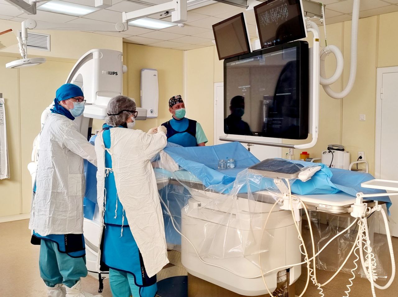 Пензенские врачи 40 минут боролись за жизнь пациента с обширным инфарктом