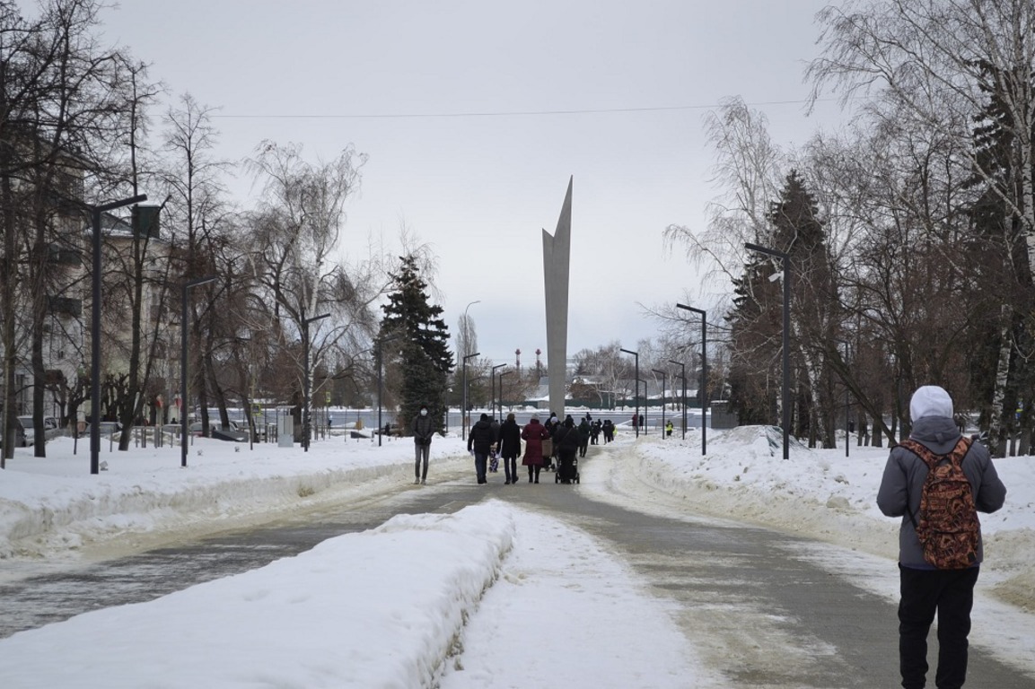 Атлантический циклон принес в Пензенскую область снежную метель