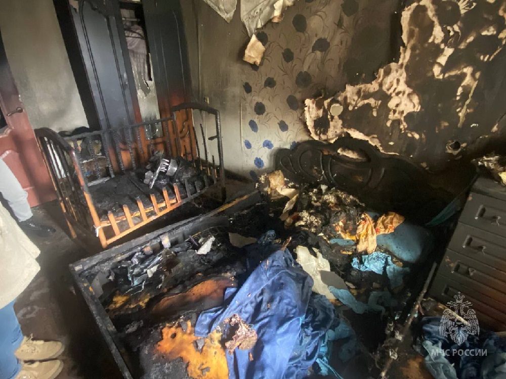 Неисправность электропроводки стала причиной смертельного пожара на Пушанина