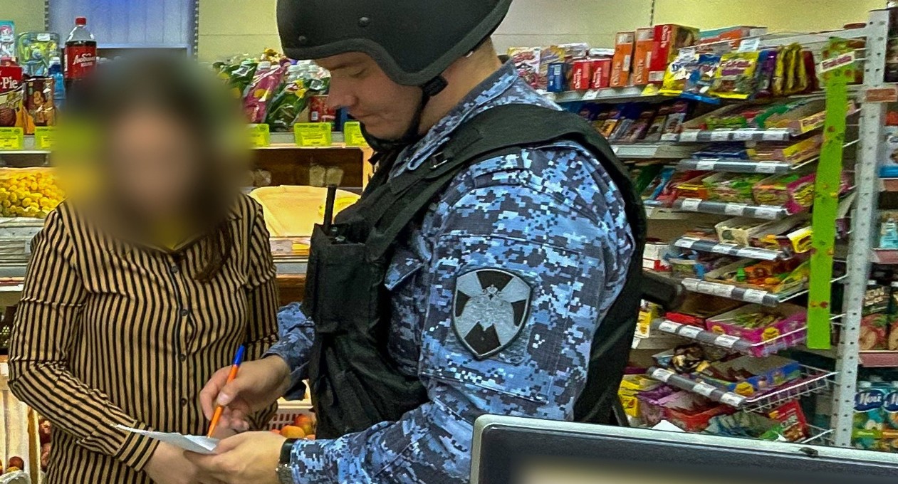 Пензенские росгвардейцы задержали 19-летнюю воровку в сетевом магазине