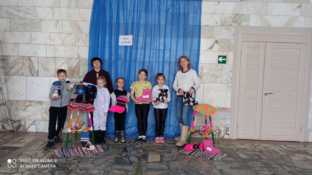 В Кузнецком районе дети отпраздновали День валенок