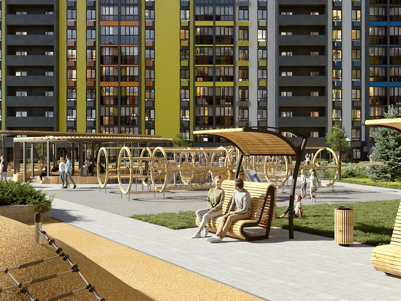 В Спутнике стартовали продажи последнего дома ЖК «Радужные дворы»