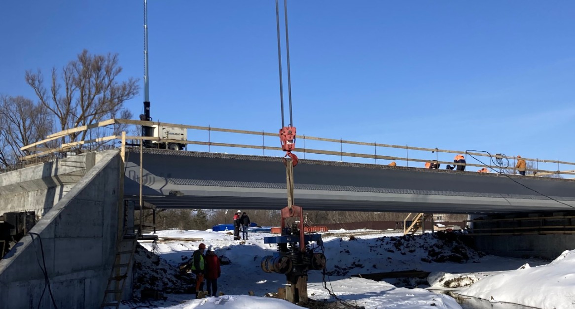 В пензенском Минстрое оценили ход реконструкции моста в Спасском районе