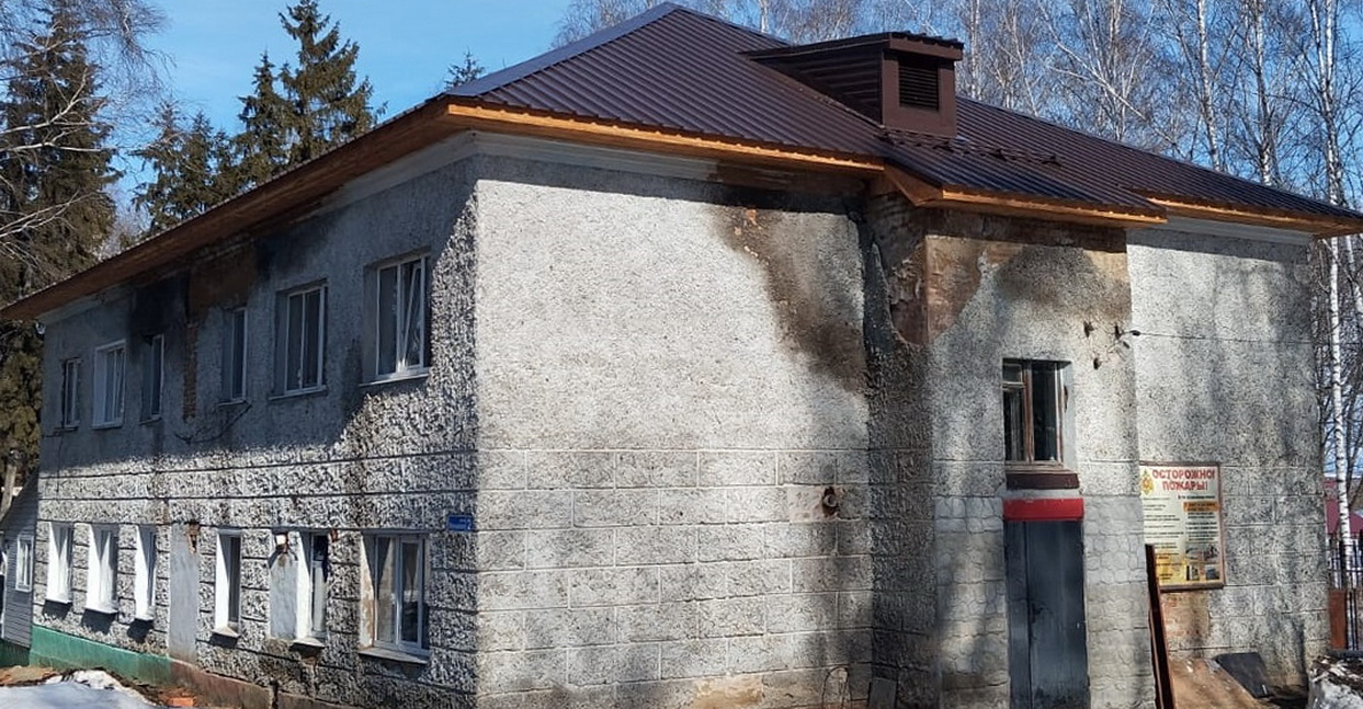 В Мокшанском районе капитально отремонтировали крыши в двух МКД