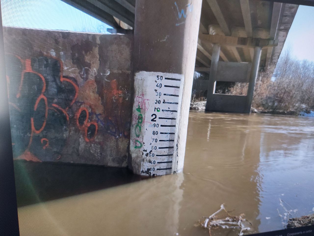 В Сердобске стремительно растет уровень воды в реке