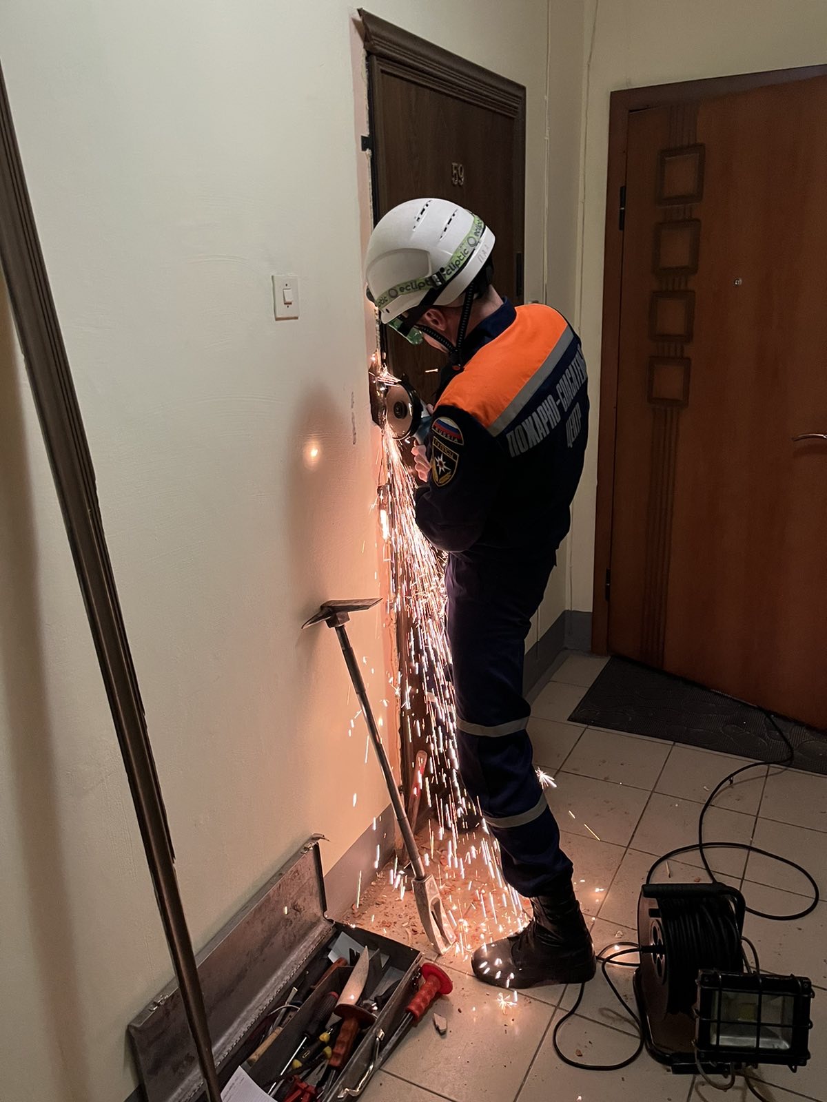 В Пензе на улице Калинина спасателей вызвали на крики о помощи