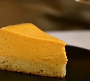 Диетический тыквенный чизкейк