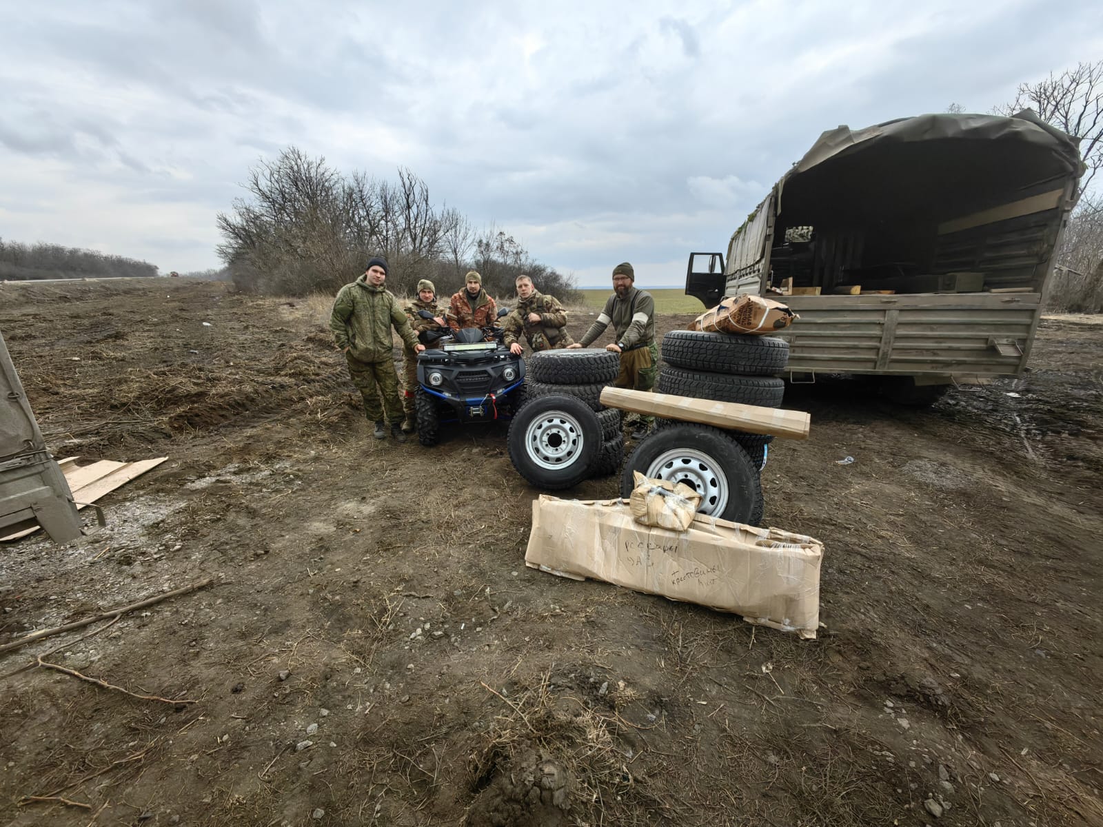 Бойцы СВО получили груз, собранный на средства кузнечан