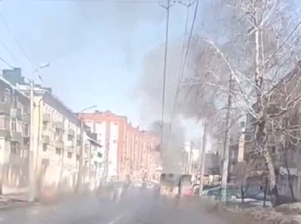 В МЧС рассказали о загоревшейся ГАЗели на улице Калинина в Пензе