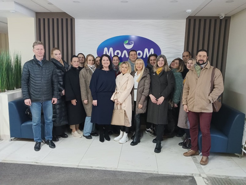 Молочный комбинат Пензенский посетили студенты ресурсного центра Президентской программы
