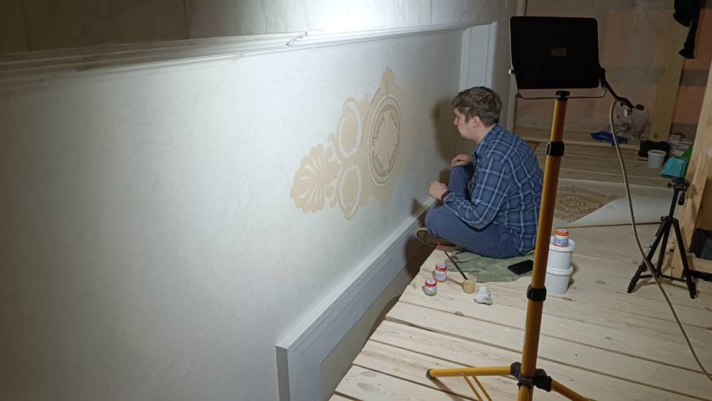 В Пензе приступили к росписи алтаря в Спасском кафедральном соборе