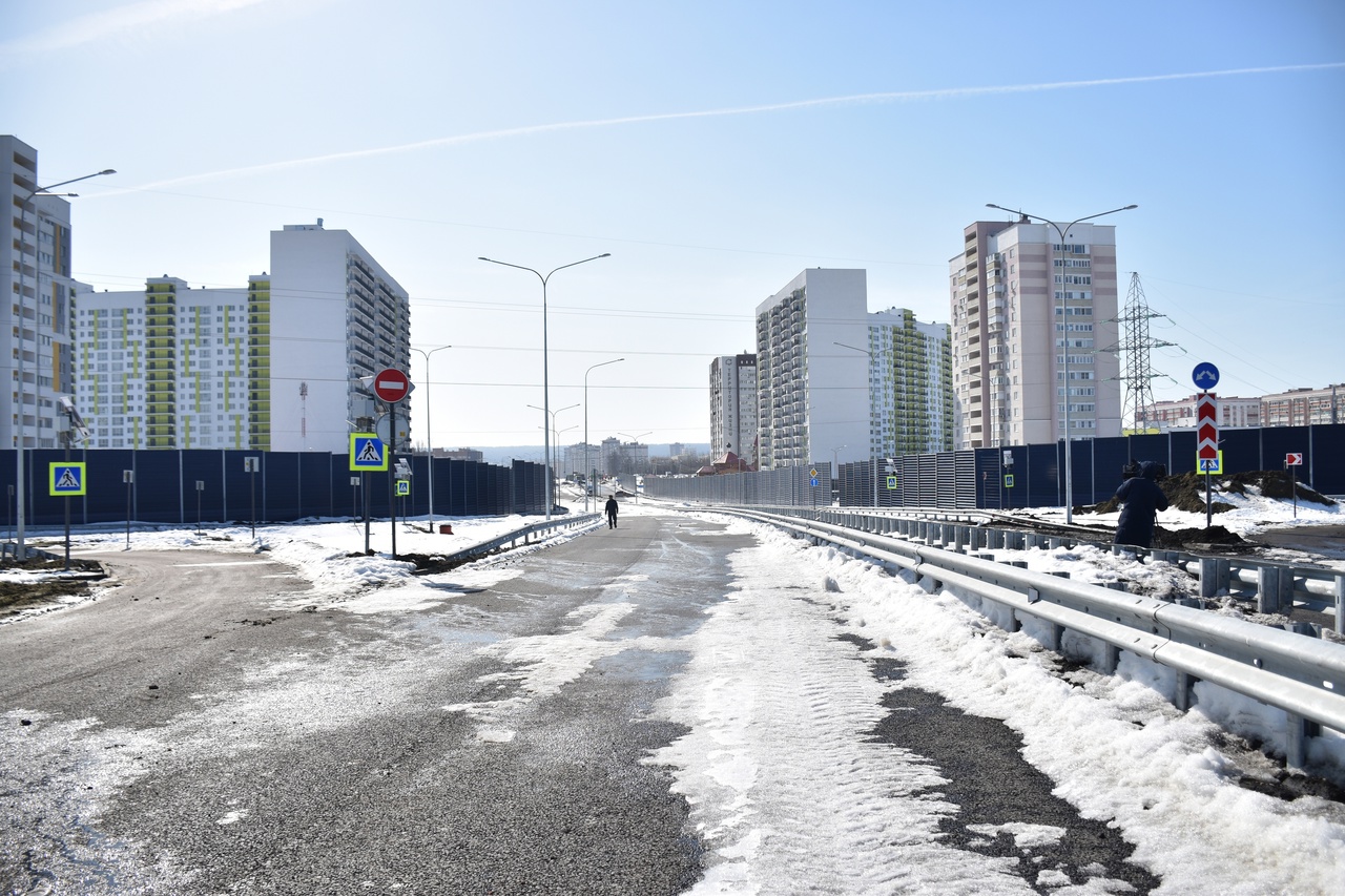В Пензе строительство транспортной развязки на трассе М5 выполнили на 93%