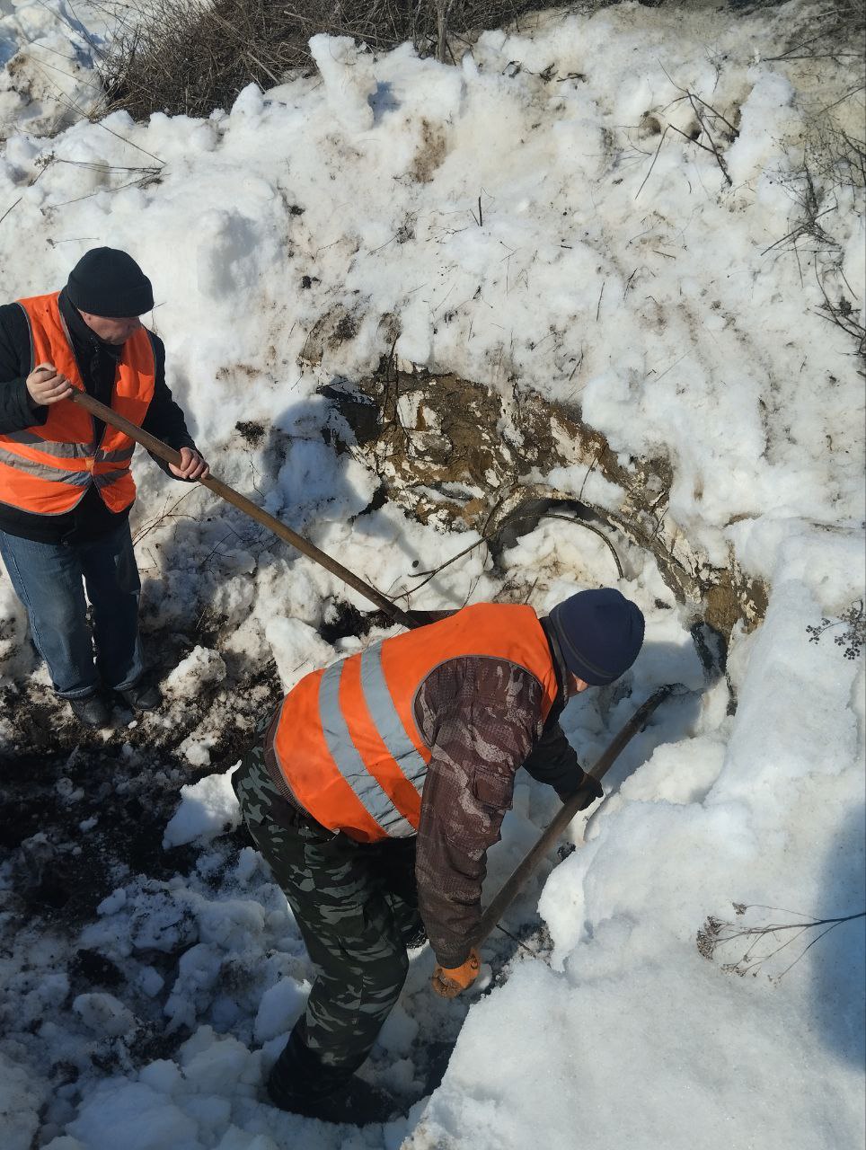 В Пензенской области отводом воды с дорог занимаются около 300 человек