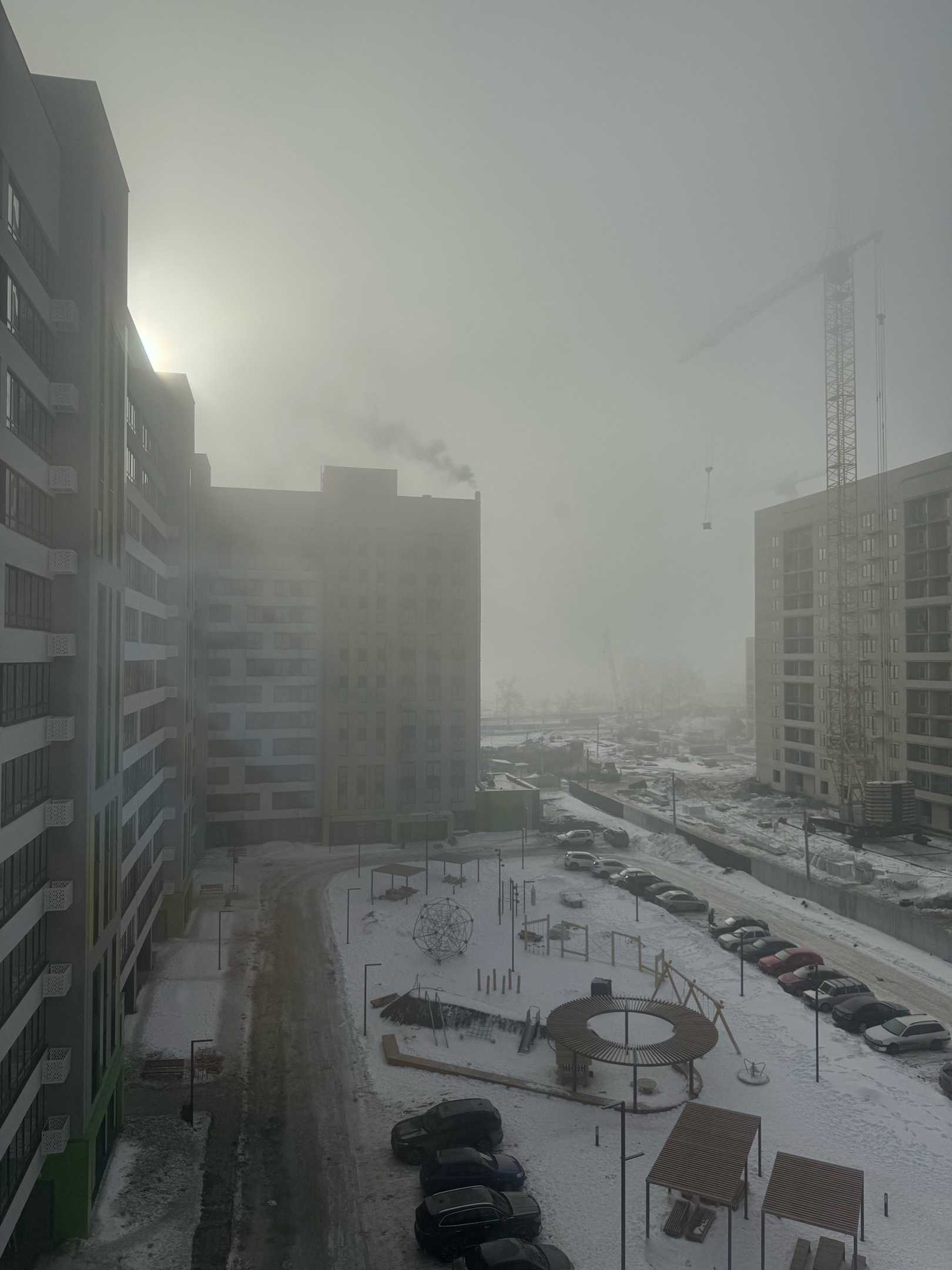 Пензенских водителей предупредили об опасности поездок в туман