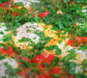 Самая вкусная ароматная израильская яичница