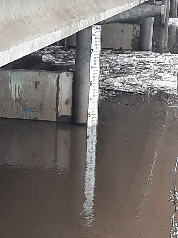 В Сердобе в паводок уровень воды ощутимо превысил критический