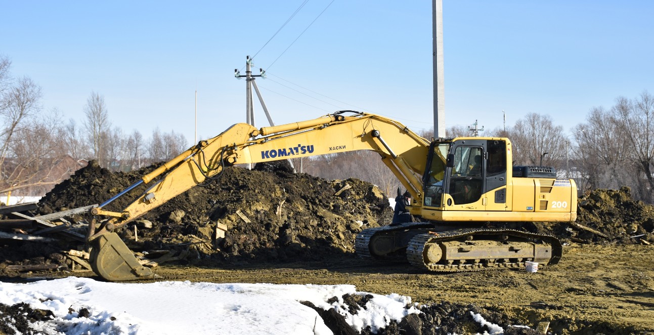 Новая дорога в Дальнем Арбеково готова на 25%