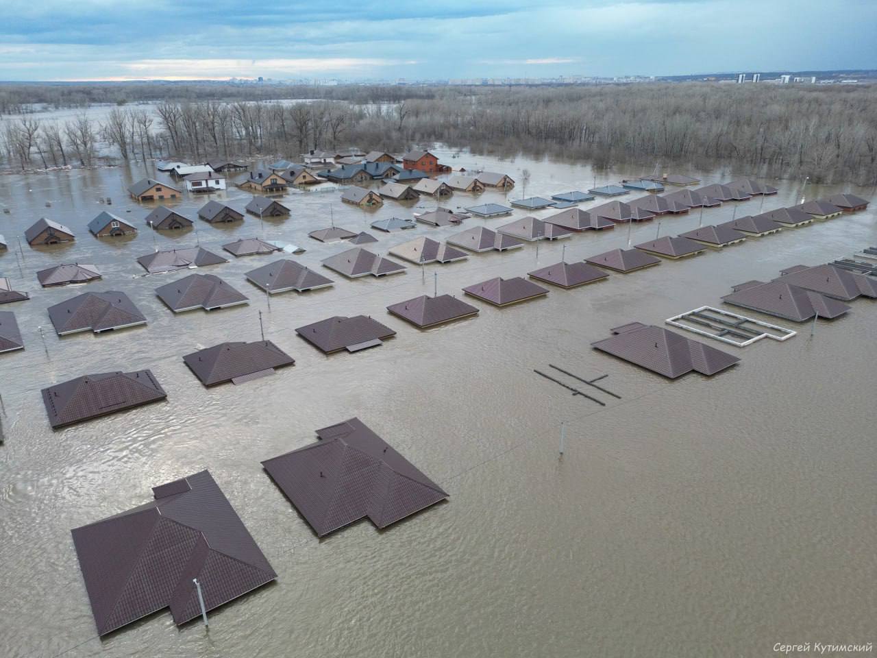 Пензенцам показали затопленный Оренбург