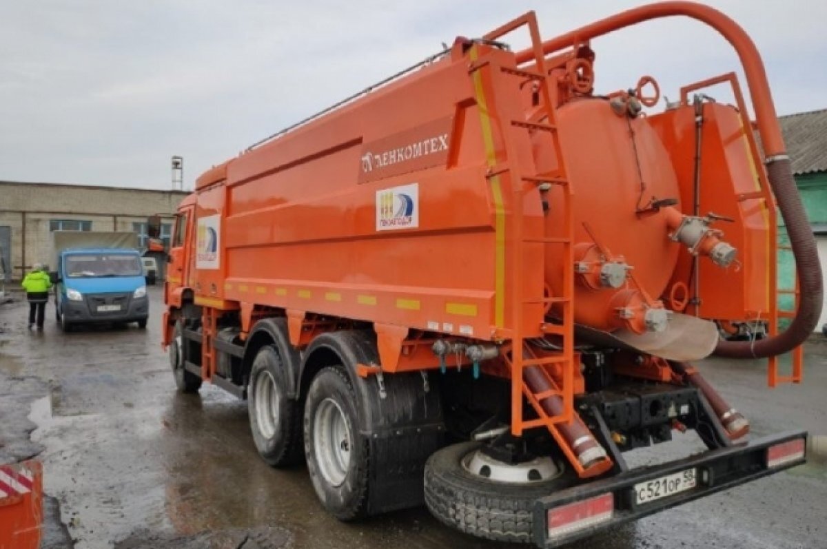 Росприроднадзор зафиксировал слив сточных вод в реку «Пензавтодором»