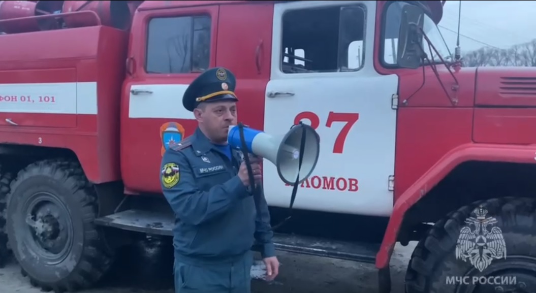 В Нижнеломовском районе уровень воды в реке достиг критического