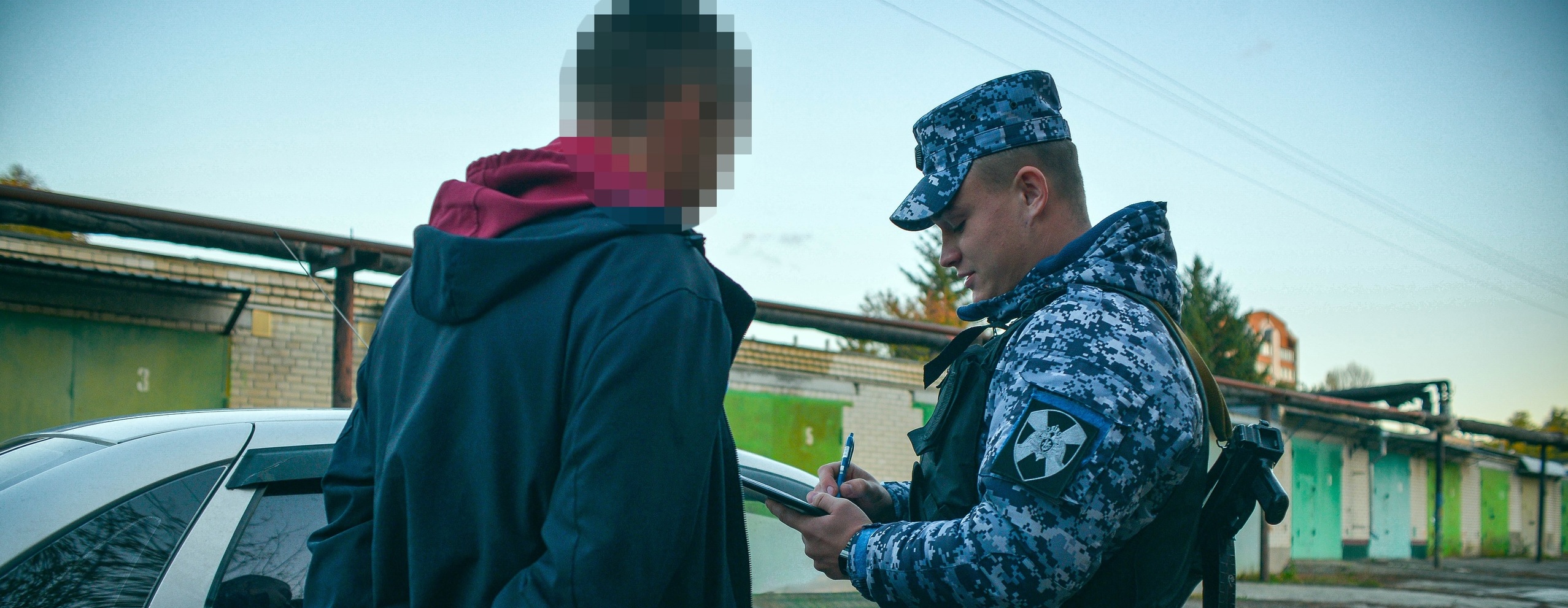 В Пензе на улице Измайлова задержали опасного водителя