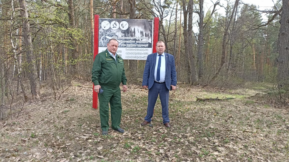 Министр пензенского лесхоза проверил Чаадаевское лесничество