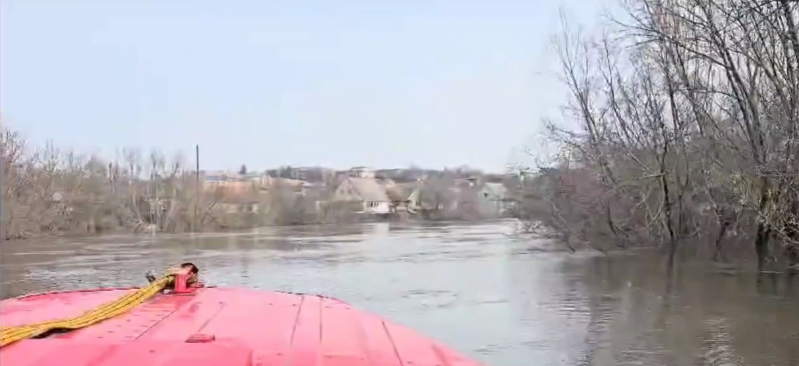 В Сердобске вода в реке поднялась на 5 метров
