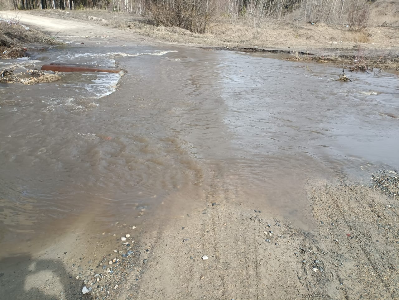 Кузнечанам сообщили о снижении уровня воды в реке Труев